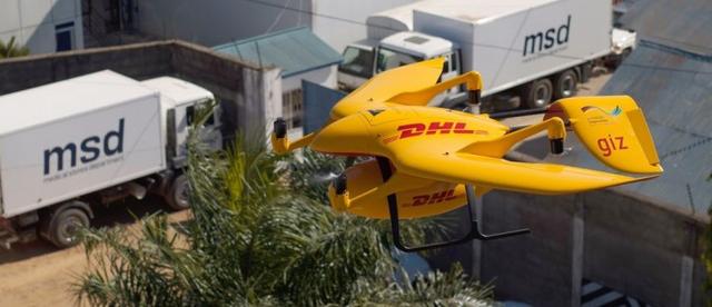DHL無人機(jī)運(yùn)輸